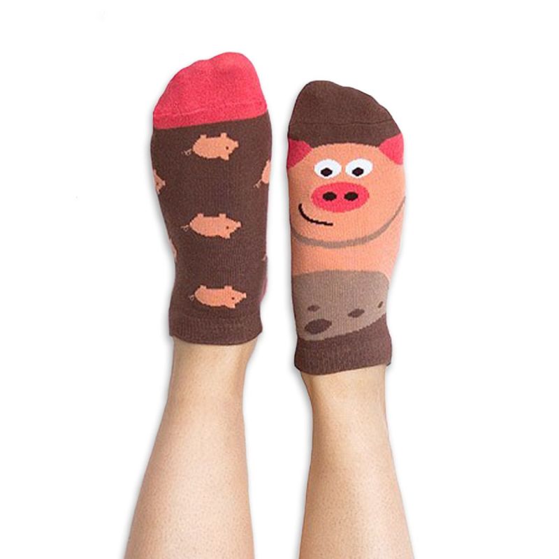 Stopki kolorowe świnka - Piggy low Stopki kolorowe świnka - Piggy low