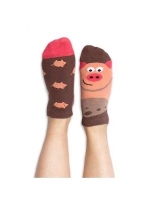 Stopki kolorowe świnka - Piggy low