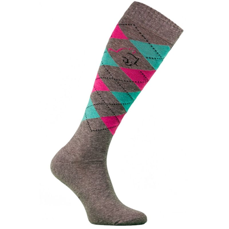 Bawełniane Dziecięce Skarpety podkolanówki do jazdy konnej SPDJ RS-31 Bawełniane Dziecięce Skarpety podkolanówki do jazdy konnej SPDJ RS-31