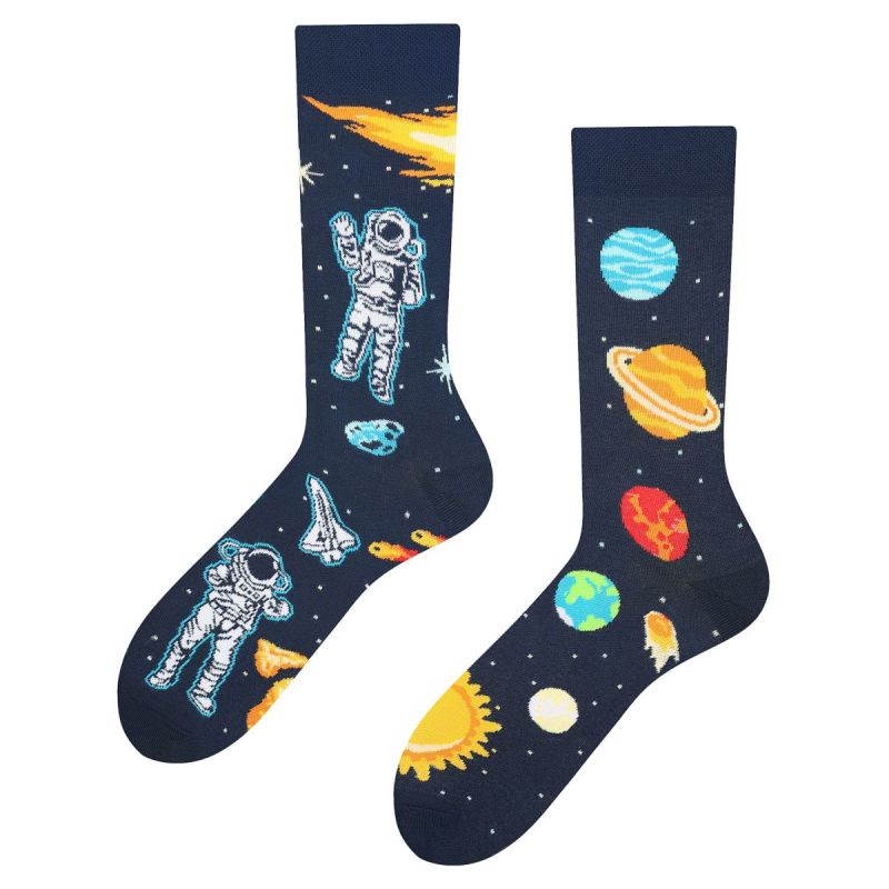 Kosmos Todo Socks, Kosmonauta, Planety, Słońce Kolorowe Skarpetki Kosmos Todo Socks, Kosmonauta, Planety, Słońce Kolorowe Skarpetki