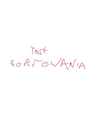 Test sortowania